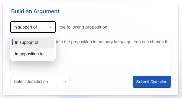 Build better arguments