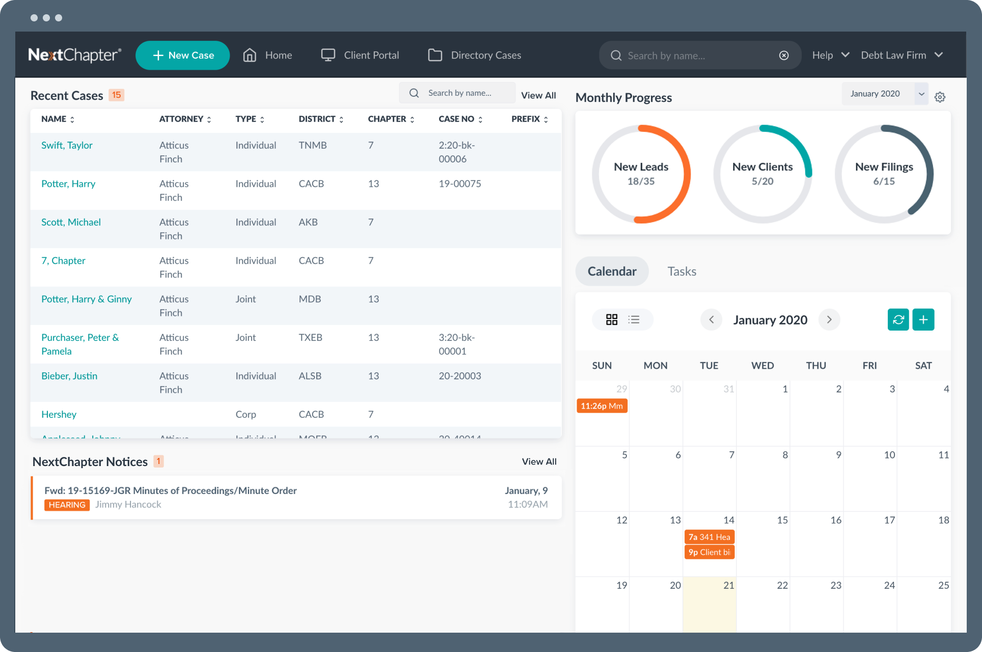 File bankruptcy cases online in the U.S. with NextChapter